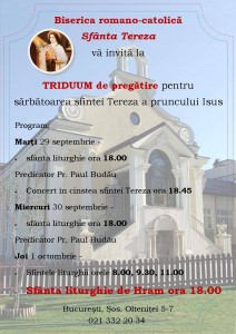 afis hram Sf Tereza 2015