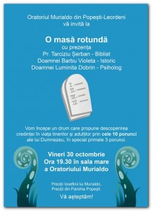 Masa rotunda 10 porunci