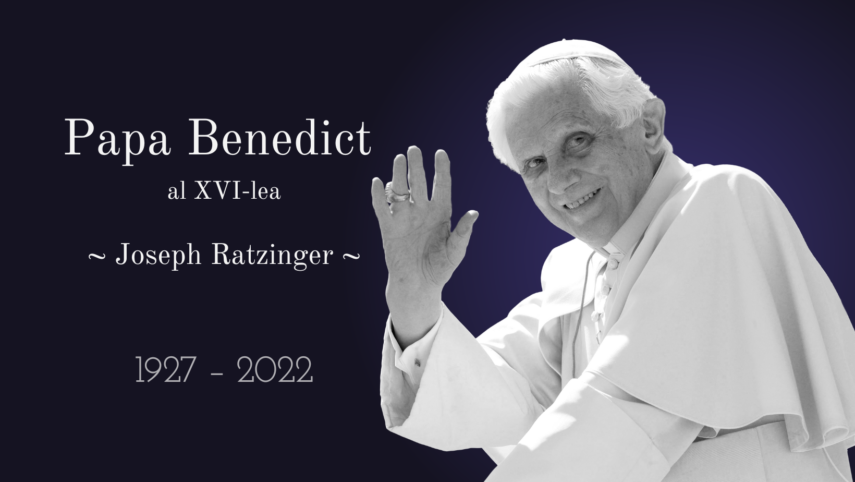 1 Papa Benedict al XVI-lea
