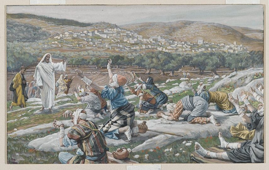 Brooklyn_Museum_-_The_Healing_of_Ten_Lepers_(Guérison_de_dix_lépreux)_-_James_Tissot_-_overall
