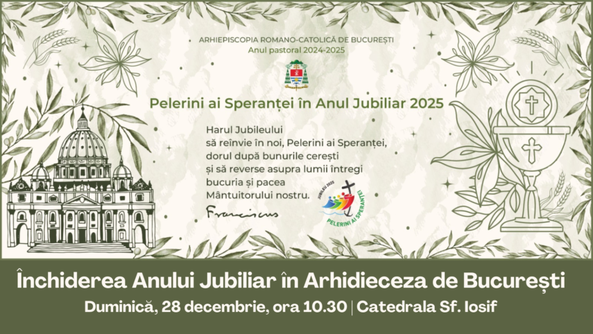 inchiderea anului jubiliar