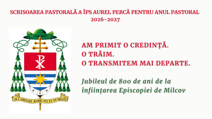 Scrisoarea pastorala IPS Aurel 2026-2027